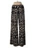 Peck & Peck Print Black Casual Pants Size S - photo 2
