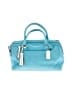 Coach Teal Blue Leather Satchel One size - photo 1