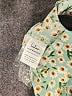 Lulus 100% Polyester Floral Green Casual Skirt Size L - photo 5