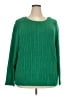 Talbots Solid Green Pullover Sweater Size 3X - photo 1