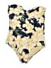 J.Crew Floral Ivory One Piece Swimsuit Size 10 - photo 1
