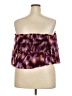 Old Navy Purple 3/4 Sleeve Blouse Size XXL - photo 2