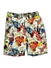 Marvel 100% Polyester Print Ivory Board Shorts Size S (youth) - photo 1