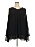 Lane Bryant 100% Polyester Black Sleeveless Blouse Size 26 - photo 2