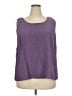 Citron Purple Sleeveless Blouse Size 2X - photo 1