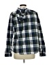 L.L.Bean Plaid Blue Long Sleeve Button-Down Shirt Size M (tall) - photo 2