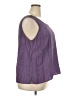 Citron Purple Sleeveless Blouse Size 2X - photo 4