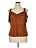 Lane Bryant Brown Sleeveless Top Size 16 - photo 1