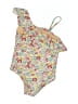 Crewcuts Paisley Ivory One Piece Swimsuit Size 4 - 5 - photo 2