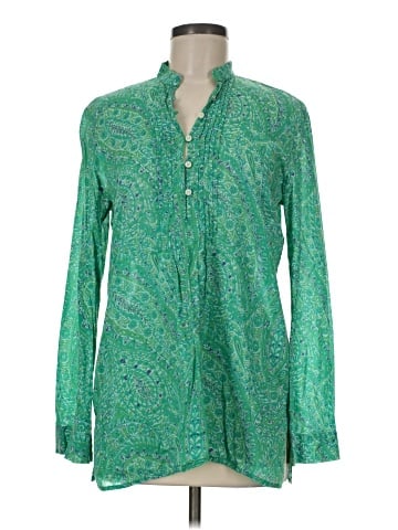 Lauren by Ralph Lauren Long Sleeve Blouse (view 1)