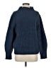 Madewell Solid Blue Turtleneck Sweater Size S - photo 1