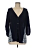 Democracy Blue 3/4 Sleeve Blouse Size M - photo 1