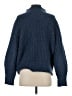 Madewell Solid Blue Turtleneck Sweater Size S - photo 2