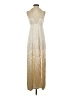 Forever 21 100% Rayon Metallic Ivory Cocktail Dress Size S - photo 1