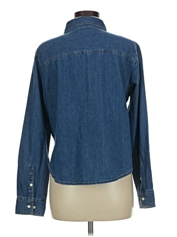 CALVIN KLEIN JEANS Long Sleeve Button-Down Shirt (view 2)