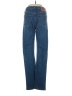 Levi's Solid Blue Jeans Size 24 waist - photo 2