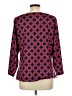 Vineyard Vines Argyle Red Long Sleeve Blouse Size L - photo 2