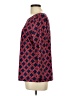Vineyard Vines Argyle Red Long Sleeve Blouse Size L - photo 5