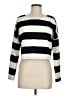 Bar III Stripes Black Pullover Sweater Size M - photo 1