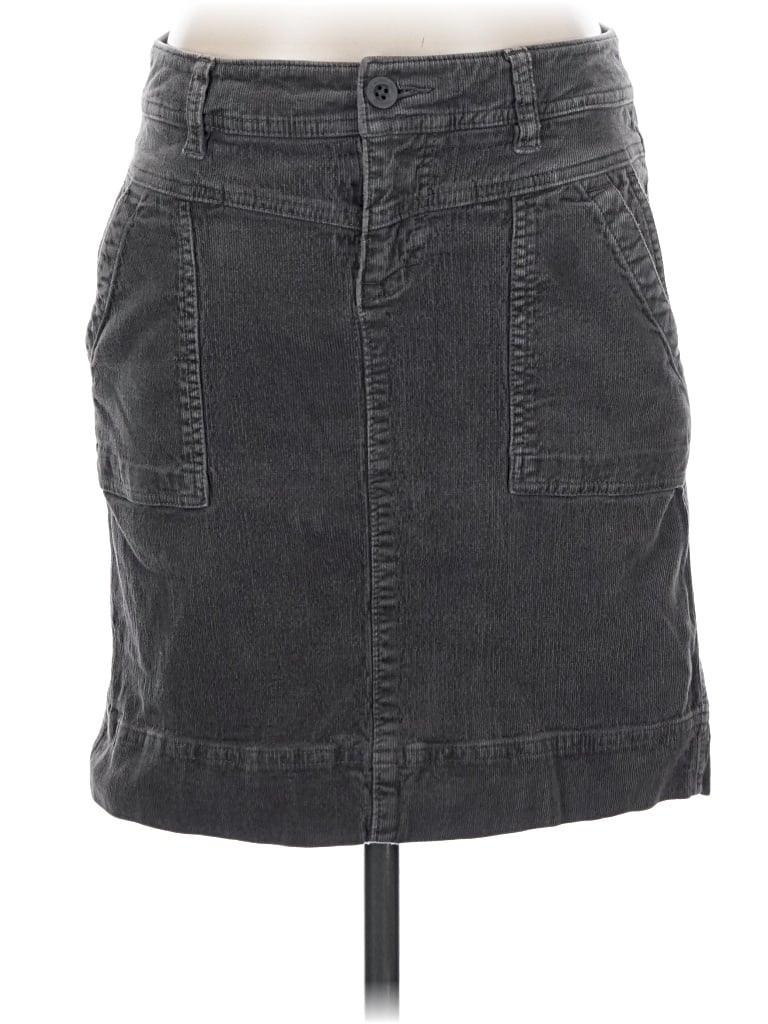Pre-owned The North Face Denim Skirt In Gray