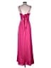 Aqua 100% Polyester Pink Cocktail Dress Size 8 - photo 2