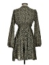 Assorted Brands 100% Polyester Print Gold Cocktail Dress Size S - photo 2