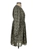 Assorted Brands 100% Polyester Print Gold Cocktail Dress Size S - photo 4