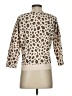 J.Crew 100% Cotton Animal Print Tan Pullover Sweater Size XS - photo 2