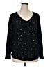 Chico's Polka Dots Black Pullover Sweater Size XL (3) - photo 1