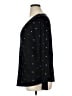Chico's Polka Dots Black Pullover Sweater Size XL (3) - photo 5