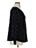 Chico's Polka Dots Black Pullover Sweater Size XL (3) - photo 4