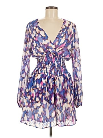 Lavender Brown Cocktail Dress (view 1)