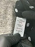 Ellos 100% Polyester Polka Dots Black 3/4 Sleeve Blouse Size 26 - photo 8