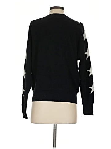 Aqua Cashmere Pullover Sweater (view 2)