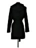 Zara Basic Black Coat Size S - photo 2