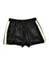 Sanctuary 100% Lyocell Metallic Black Athletic Shorts Size L - photo 1