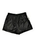 Sanctuary 100% Lyocell Metallic Black Athletic Shorts Size L - photo 2