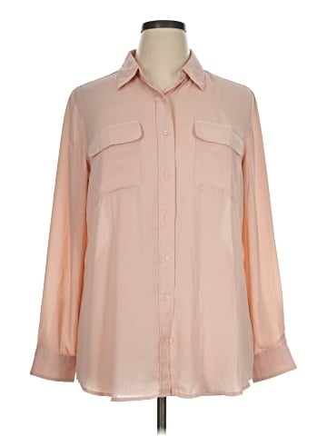 Who What Wear Long Sleeve Blouse (view 1)