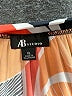 AB Studio 100% Polyester Orange Short Sleeve Blouse Size XL - photo 7