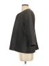 Eileen Fisher 100% Organic Cotton Chevron-herringbone Gray Blazer Size S - photo 5