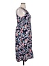 Croft & Barrow 100% Elastic Floral Blue Casual Dress Size XL - photo 4