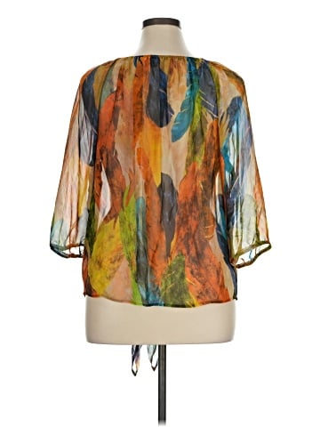 Roz & Ali 3/4 Sleeve Blouse (view 2)