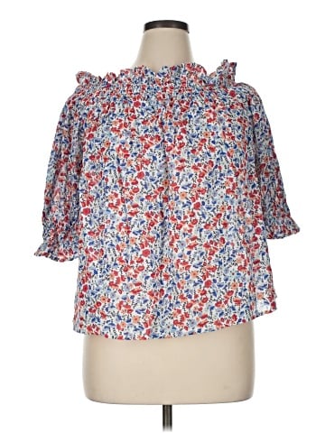 St. John's Bay 3/4 Sleeve Blouse (view 1)