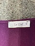 La Clef Purple 3/4 Sleeve Top Size M - photo 6