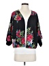 Darling 100% Polyester Floral Black Jacket Size S - photo 1