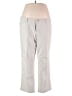 Christopher & Banks Solid Gray Ivory Khakis Size 16 Petite - photo 1