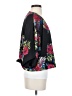 Darling 100% Polyester Floral Black Jacket Size S - photo 4