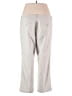 Christopher & Banks Solid Gray Ivory Khakis Size 16 Petite - photo 2