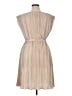 DKNY 100% Polyester Tan Cocktail Dress Size 16 - photo 2