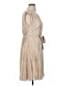 DKNY 100% Polyester Tan Cocktail Dress Size 16 - photo 4